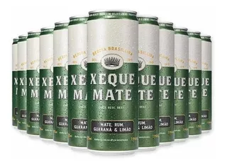 Kit 12 Bebida Mista Xeque Mate Draft Rum -  355ml