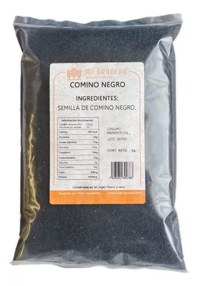 Comino Negro 100 Gramos