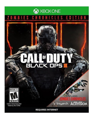 Call of Duty: Black Ops III  Black Ops Zombies Chronicles Edition Activision Xbox One Físico