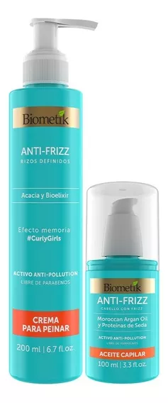 Biometik Tratamiento Anti Frizz 2 En 1