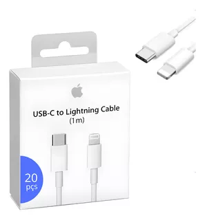 Kit 20 Cabos Usb-c Carregador Para iPhone Revenda Atacado