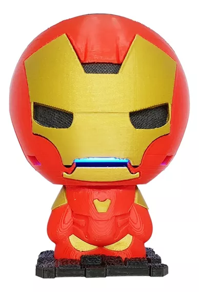 Suporte De Mesa Alexa Echo Dot 4 E 5 Iron Man Homem De Ferro