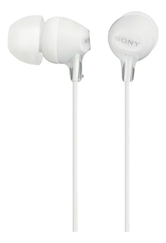 Fone de ouvido in-ear Sony EX Series MDR-EX15LP branco