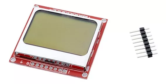 Display Lcd Nokia 5110 Backlight Azul Arduino Raspberry