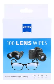 100 Toallas Zeiss Wipes Paño Limpia Pantallas Lentes 