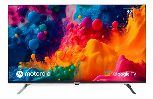 Smart TV Motorola 2024 MOT32HLE11 DLED Google TV HD 32"