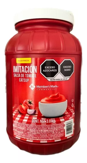 Imitación Salsa De Tomate Catsup Member's Mark 3.8 Kg