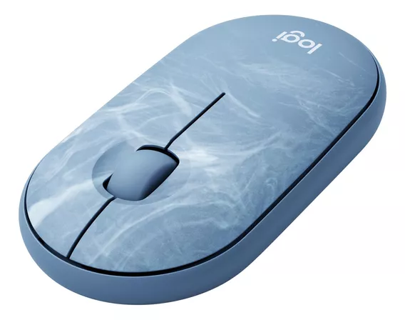 Mouse Logitech Pebble Wireless Bluetooth/2,4 Ghz Blue Marble