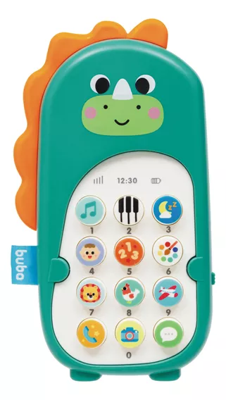 Brinquedo Educativo Phone Bilíngue Zoo Sons & Musicas Buba