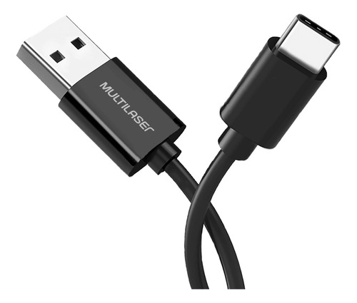 Cabo Usb Multilaser Type-c 1.2m Wi349 - Preto