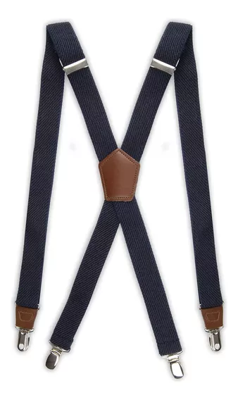 Tirantes Para Caballero Dockers Azul Marino Ajustable