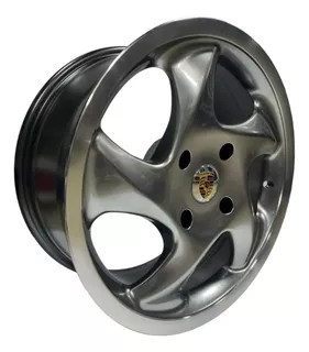 Rin Tipo Twist 4x130 17x7 Para Vocho 73-03 1 Pieza Color Gun Metal