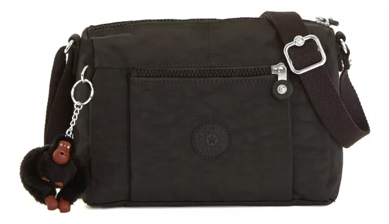 Bandolera Kipling Wes Color Black Tonal