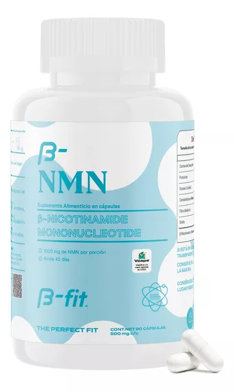 B-fit Nmn nicotinamide mononucleotide 90 cápsulas sin sabor