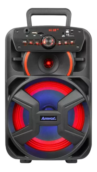 Caixa De Som Amplificada Bluetooth Amvox Aca221 220w Bivolt