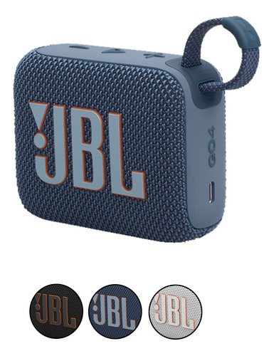 Caixa De Som Portátil Jbl Go4 Com Bluetooth Original