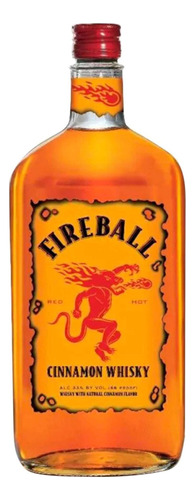 Fireball licor fino canela garrafa 750ml