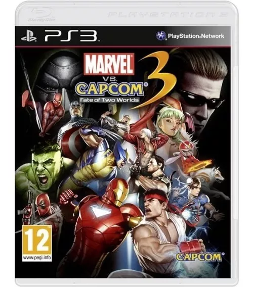 Marvel Vs Capcom 3 - Mídia Física Ps3