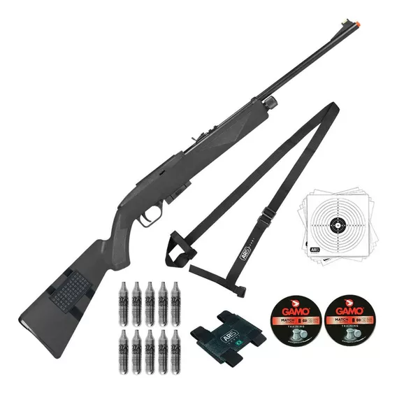 Espingarda De Pressão 4.5mm Crosman + Bandoleira +10un.co2