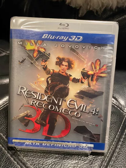 Blu-ray 3d & 2d Resident Evil 4 - Recomeço - Lacrado & Orig.