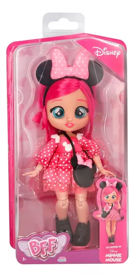 Boneca Bff Cry Babies Multikids Disney Edition Minnie Br2357