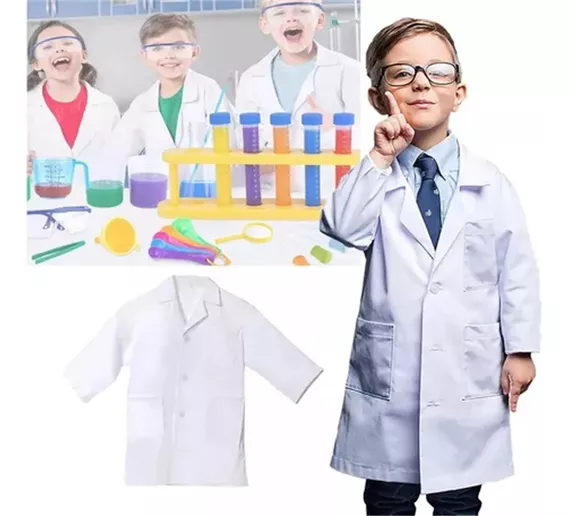 . Batas Para Laboratorio Niña Niño Marca Talla 2 A La 12