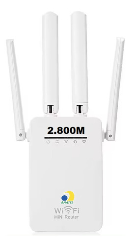 Repetidor Sinal Wireless Wifi Extensor Potente 900mbps Wi Fi