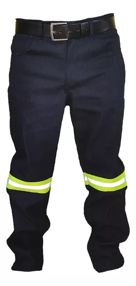 Pantalon Para Trabajo Industrial Mezclilla 14 Onzas Uso Rudo