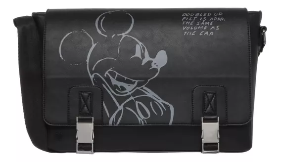 Maleta Para Hombre Disney Mickey W Capsule Negro Hbaquilescw