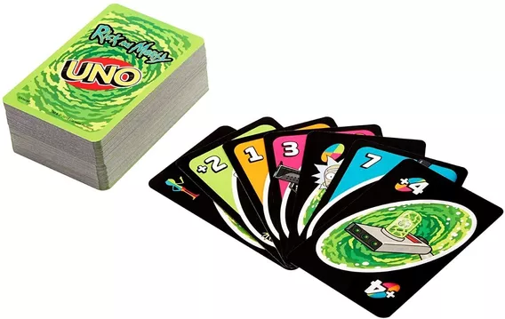 Mattel Games Uno Rick And Morty Edición Especial