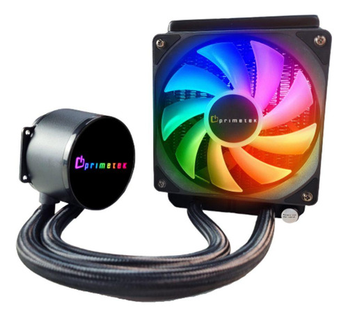 Water Cooler Primetek 120mm Led Rgb Intel Amd Lc-120mm