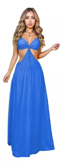 Vestido Strapless Casual Juvenil Dama Mujer Xally 2437 Moño