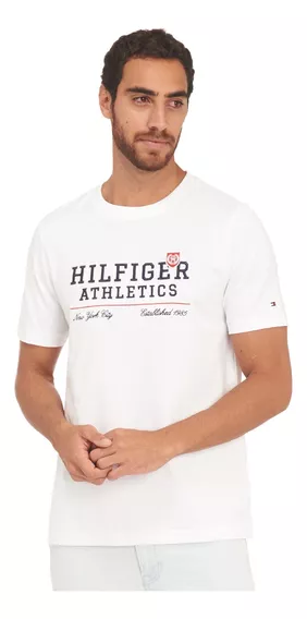 Camiseta Tommy Hilfiger Para Hombre Mw0mw34664