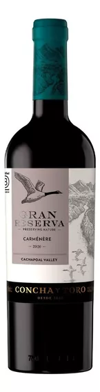 Vino Tinto Chileno Gran Reserva Carmenere 750ml