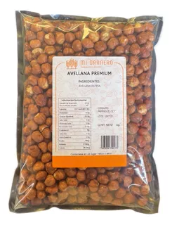 Avellana Pelada Entera Granel 1kg