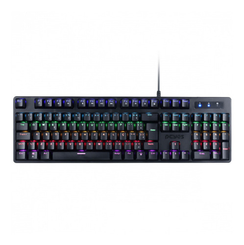 Teclado Gamer Mecanico Magic Keyboard Switch Red Pcyes Rgb