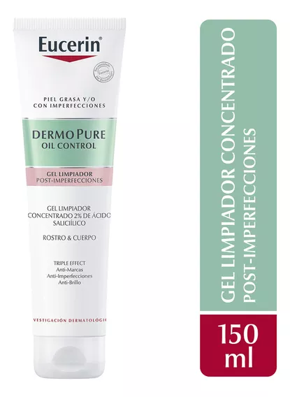 Eucerin Dermo Pure Gel Facial Concentrado 150ml