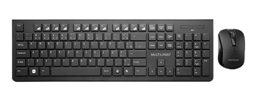 Multilaser Tc212 Kit Teclado Mouse Wireless Sem Fio