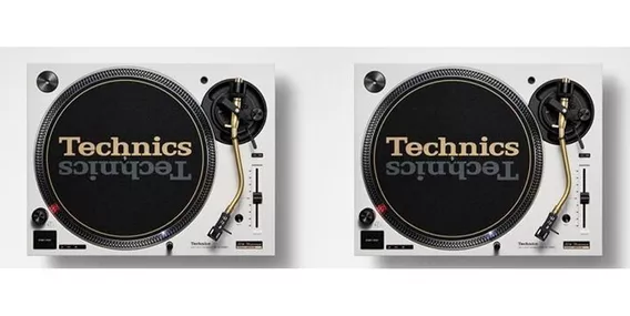 Par De Toca Disco Technics Sl 1200 Mk7l 50th Novo