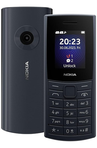 Celular Nokia 110 4g Dual Chip Bateria De Longa Duração Azul