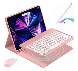 Funda Con Teclado Mouse Lapiz Para Galaxy Tab A9 Plus X210