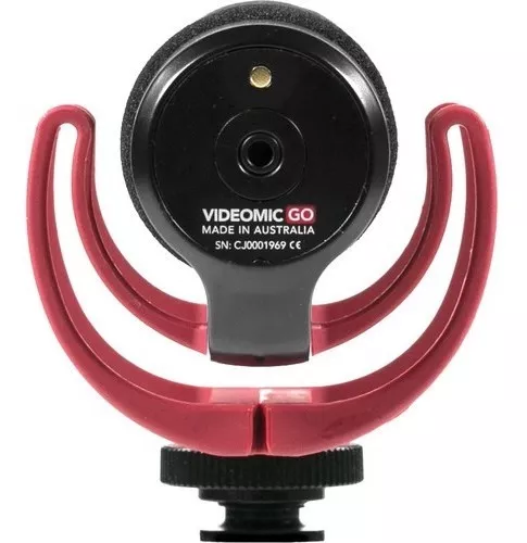 Micrófono Rode VideoMic Go Condensador Supercardioide color negro