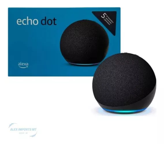 Caixa De Som Inteligenti Alexa Echo Doti 5 Geração