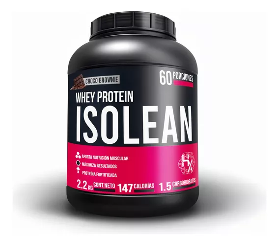 Proteina Whey Isolatada Hidrolizada Holix Lab 2.2kg 60 Serv Sabor Chocobrownie