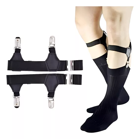 Sujetador Calcetines Elástico Clip Sheer Socks Tirantes