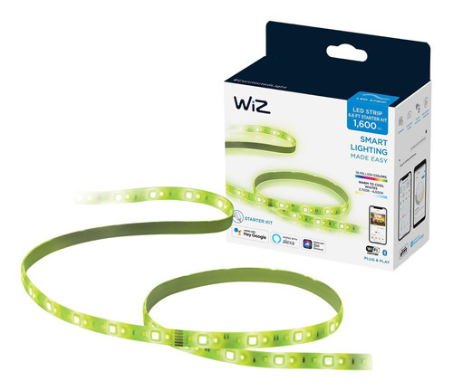 Wiz Fita De Led Inteligente Com 2 Metros Wifi E Bluetooth