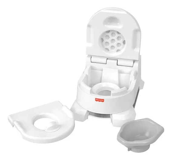 Fisher Price Troninho Deluxe 4 Em 1 Oceano - Mattel Cor Branco