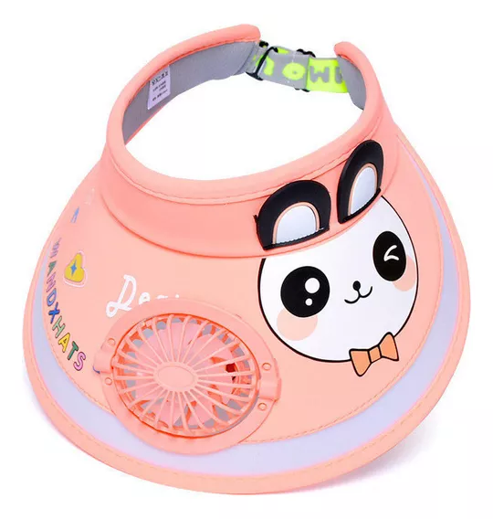 Gorro Infantil De Verano Con Ventilador