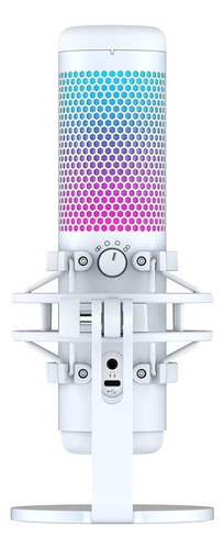 Microfone HyperX QuadCast S - RGB - Branco