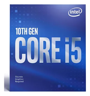 Procesador gamer Intel Core i5-10400F BX8070110400F  de 6 núcleos y  4.3GHz de frecuencia